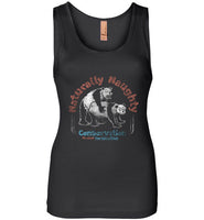 Naughty Panda Ladies Tank Top